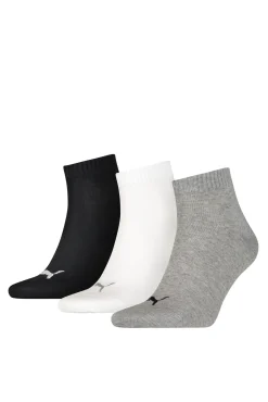 Puma Pack De Calcetines Tobilleros Gris Oscuro Sale