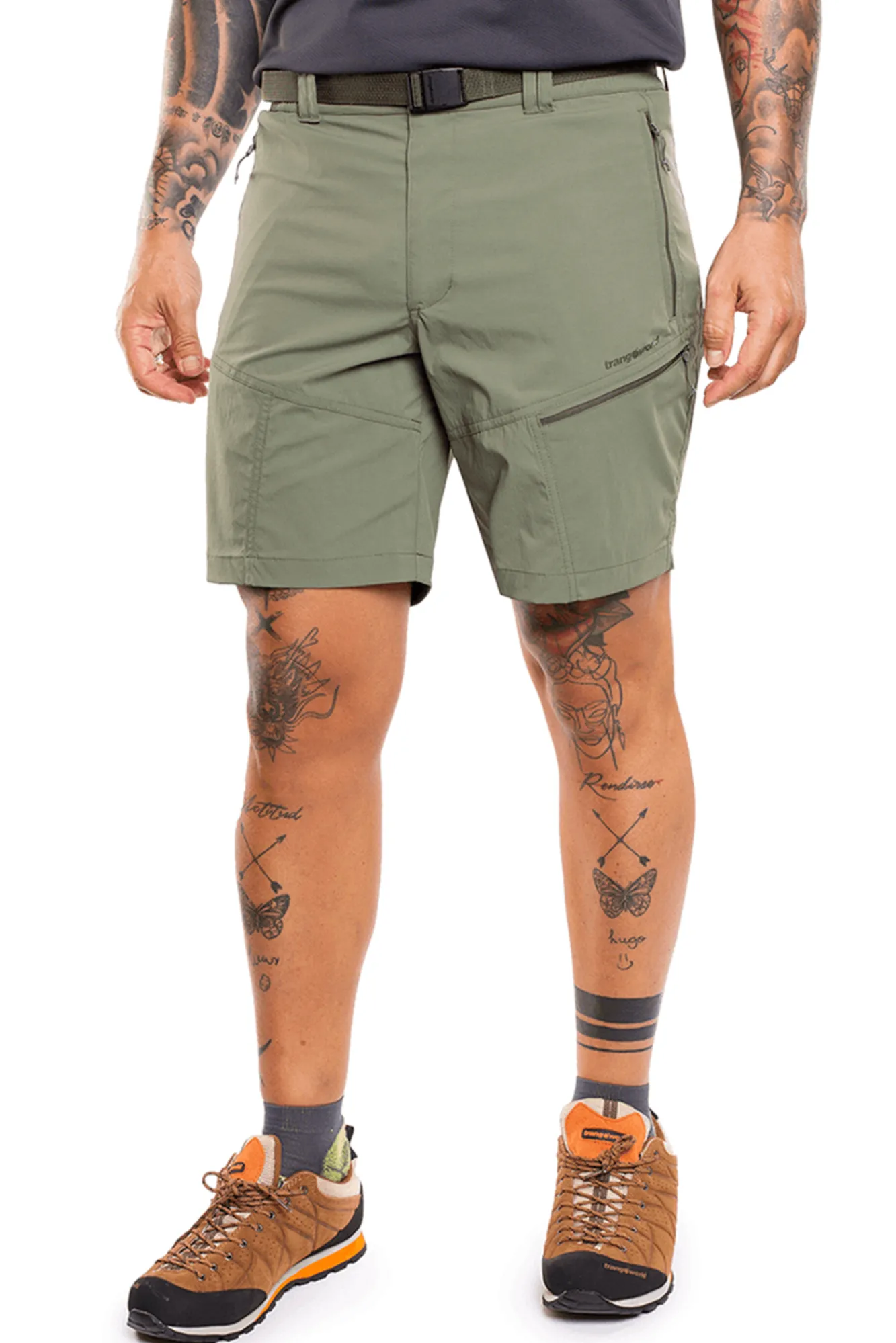 Trangoworld Pant. Corto Limut Th Kaki Medio Outlet