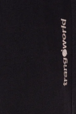 Trangoworld Pant. Corto Sopra Negro Discount