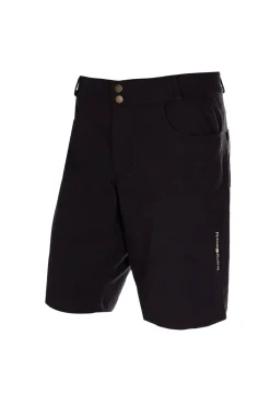 Trangoworld Pant. Corto Sopra Negro Discount