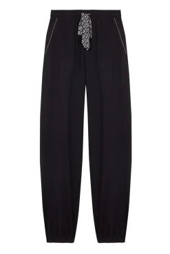 Women'secret Pantalon 100% Algodon Negro