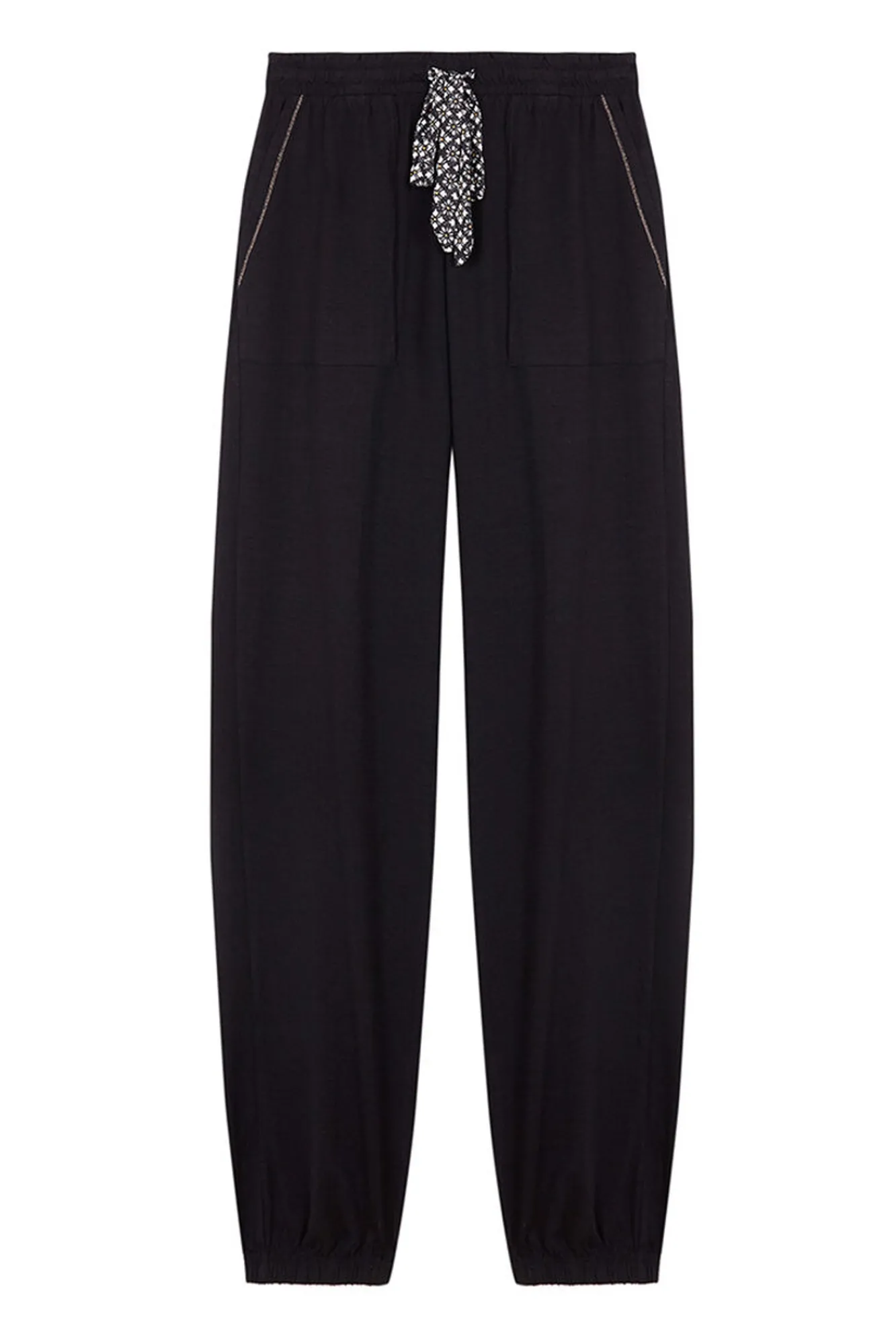 Women'secret Pantalon 100% Algodon Negro