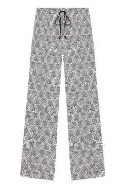 Women'secret Pantalon 100% Algodon Estampado Corazones Beige Clearance