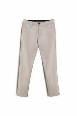 Ooto Pantalon 5 Bolsillos Slim Gris New