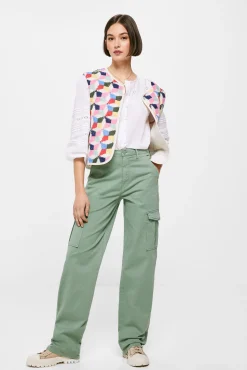 * Pantalon Cargo Verde