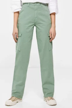 * Pantalon Cargo Verde