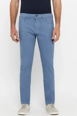 Cortefiel Pantalon Color Slim Fit Dynamic Azul Sale