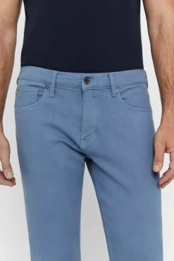Cortefiel Pantalon Color Slim Fit Dynamic Azul Sale