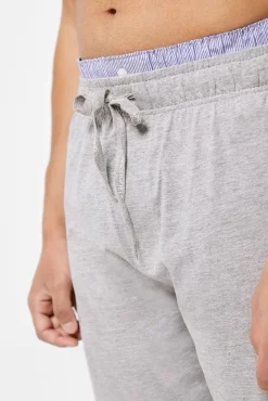 * Pantalon Corte Pijama Gris Medio Discount