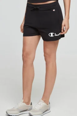 Champion Pantalon Corto Con Cordones Negro