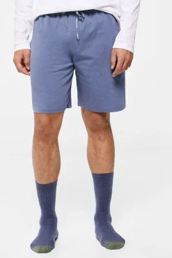 * Pantalon Corto Pijama Azul Medio Online