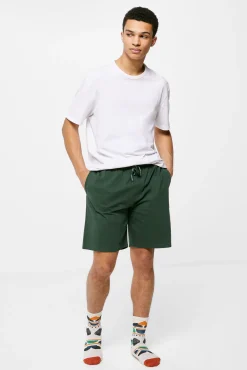 * Pantalon Corto Pijama Verde Sale