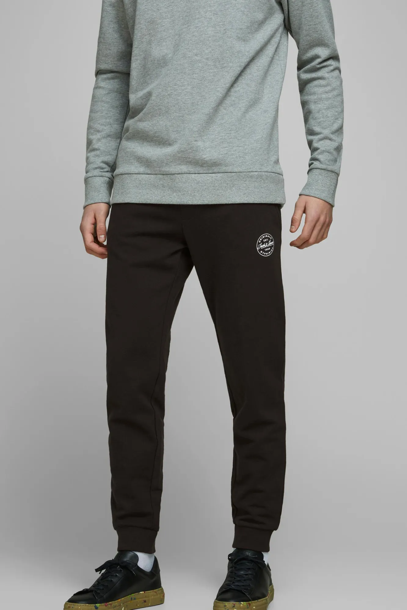 Jack & Jones Pantalon Deporte Jogger Negro