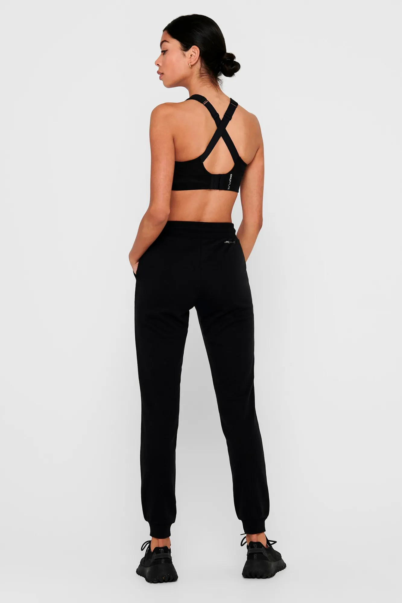 Only Play Pantalon Deportivo Jogger Negro Clearance