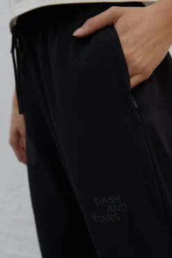 Dash and Stars Pantalon Jogger Negro Best