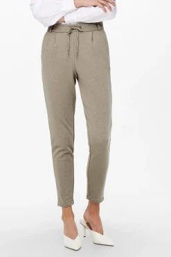 Only Pantalon Jogger Marron Medio Outlet