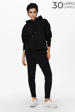 Only Pantalon Jogger Negro Hot