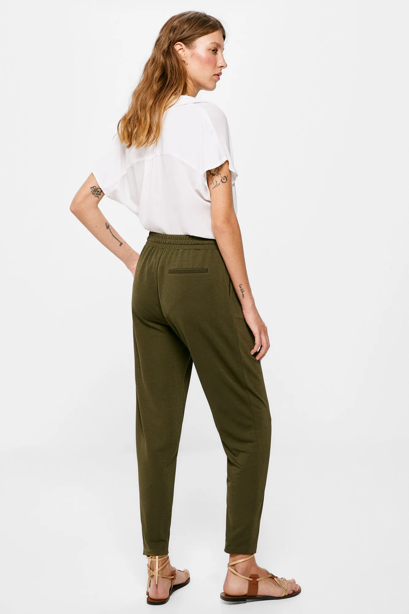 * Pantalon Jogger Estampado Fondo Blanco New