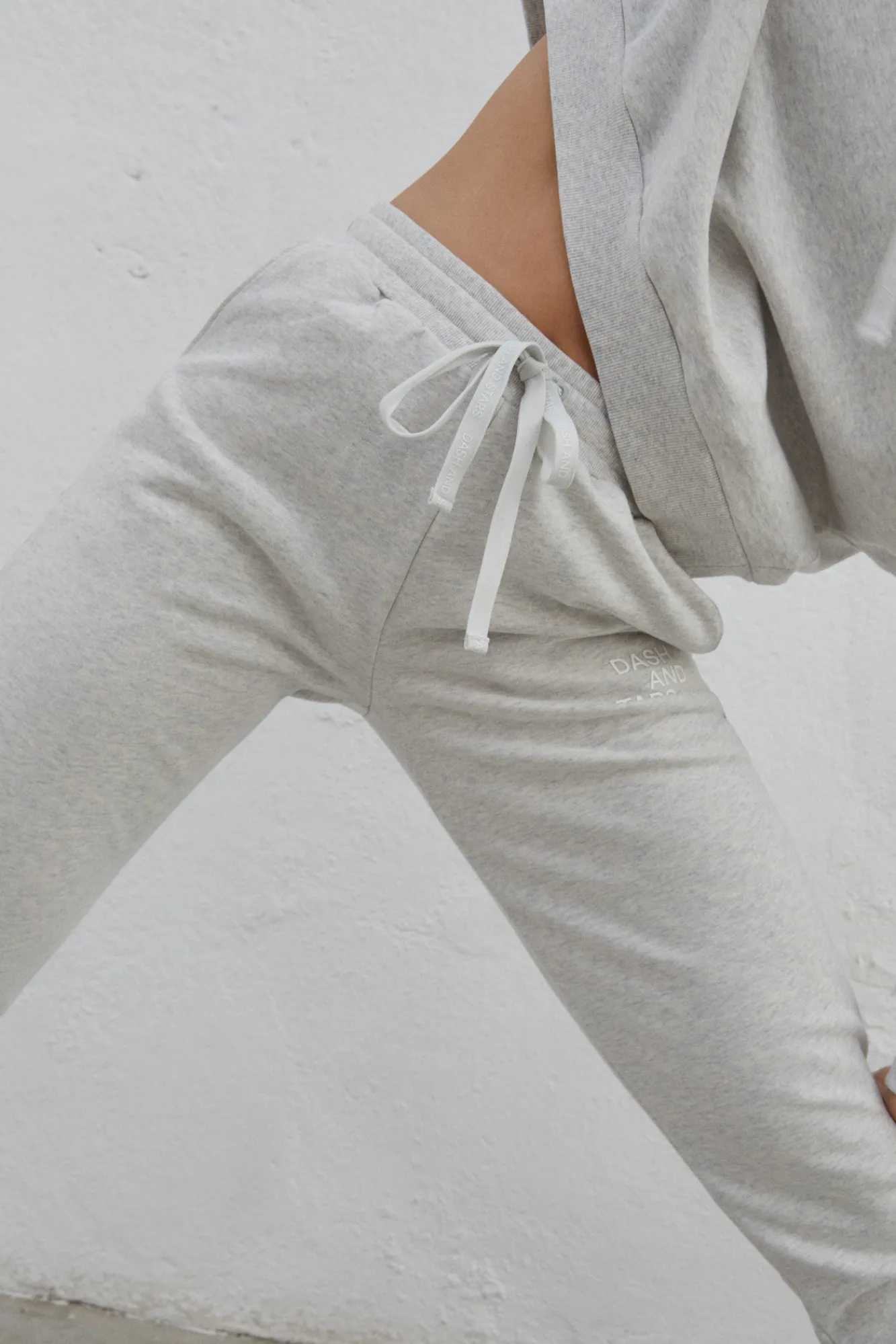 Dash and Stars Pantalon Jogger 100% Algodon Gris Best