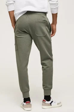 Pepe Jeans Pantalon Jogger Con Bolsillo Lateral Kaki Oscuro