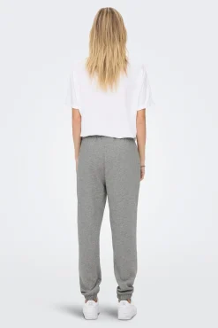 Only Pantalon Jogger Minilogo Gris Claro Hot