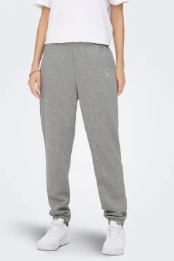Only Pantalon Jogger Minilogo Gris Claro Hot
