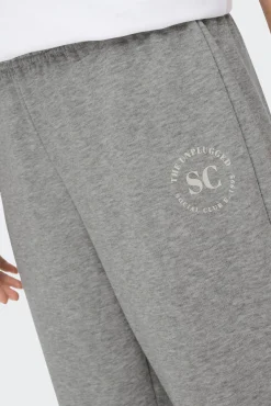 Only Pantalon Jogger Minilogo Gris Claro Hot