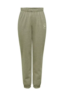 Only Pantalon Jogger Minilogo Kaki Oscuro Online