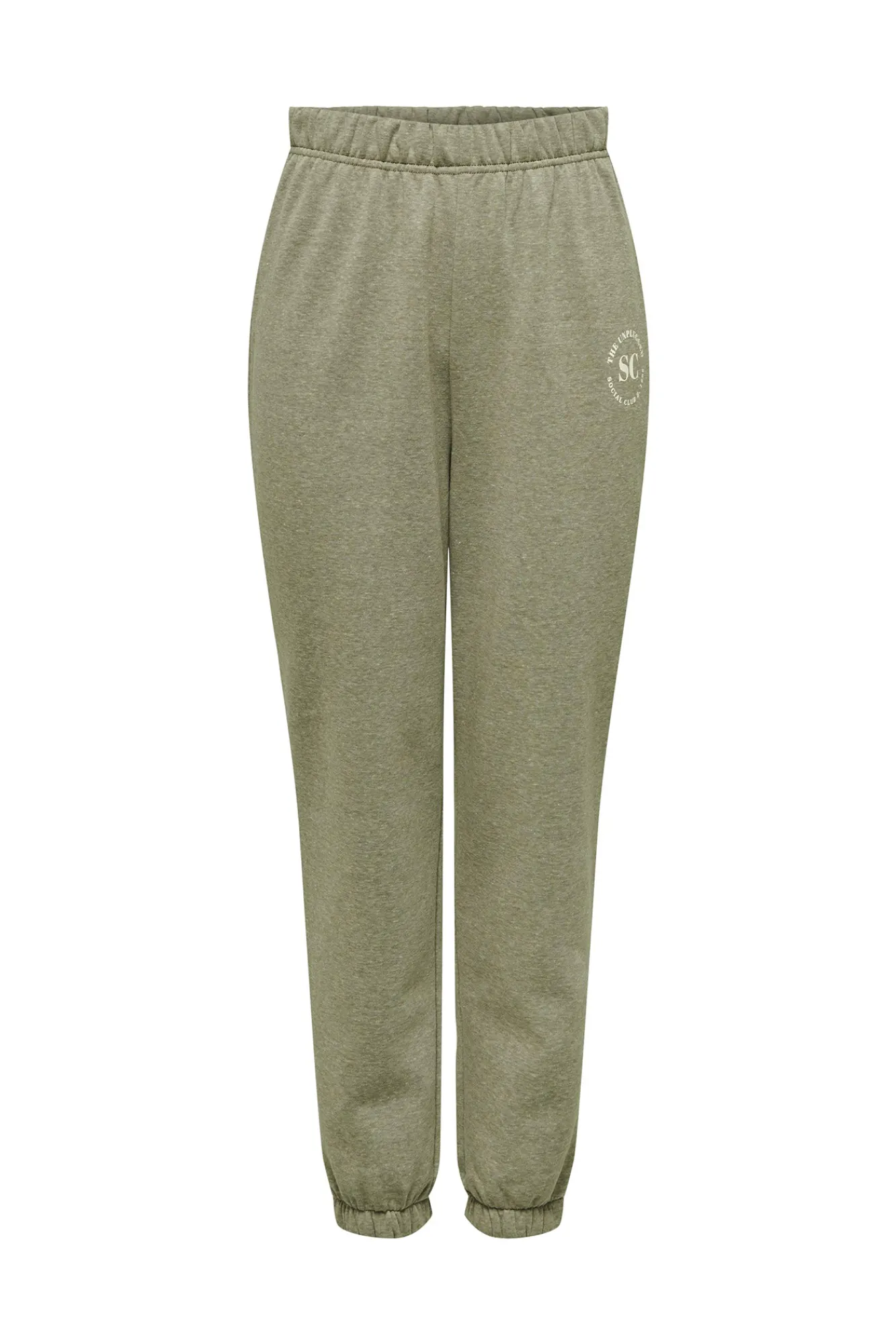 Only Pantalon Jogger Minilogo Kaki Oscuro Online