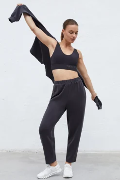 Dash and Stars Pantalon Jogger Negro Gris Hot
