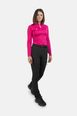 Izas Pantalon Largo De Trekking Leyte Negro New