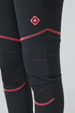 Izas Pantalon Largo De Trekking Leyte Negro New