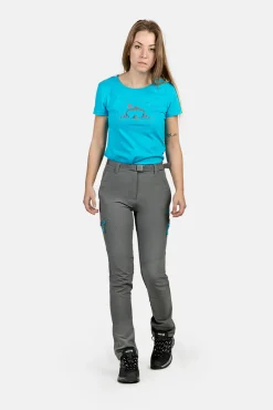 Izas Pantalon Largo De Trekking Leyte Gris Oscuro Hot