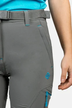 Izas Pantalon Largo De Trekking Leyte Gris Oscuro Hot