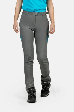 Izas Pantalon Largo De Trekking Leyte Gris Oscuro Hot