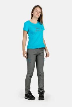Izas Pantalon Largo De Trekking Leyte Gris Oscuro Hot