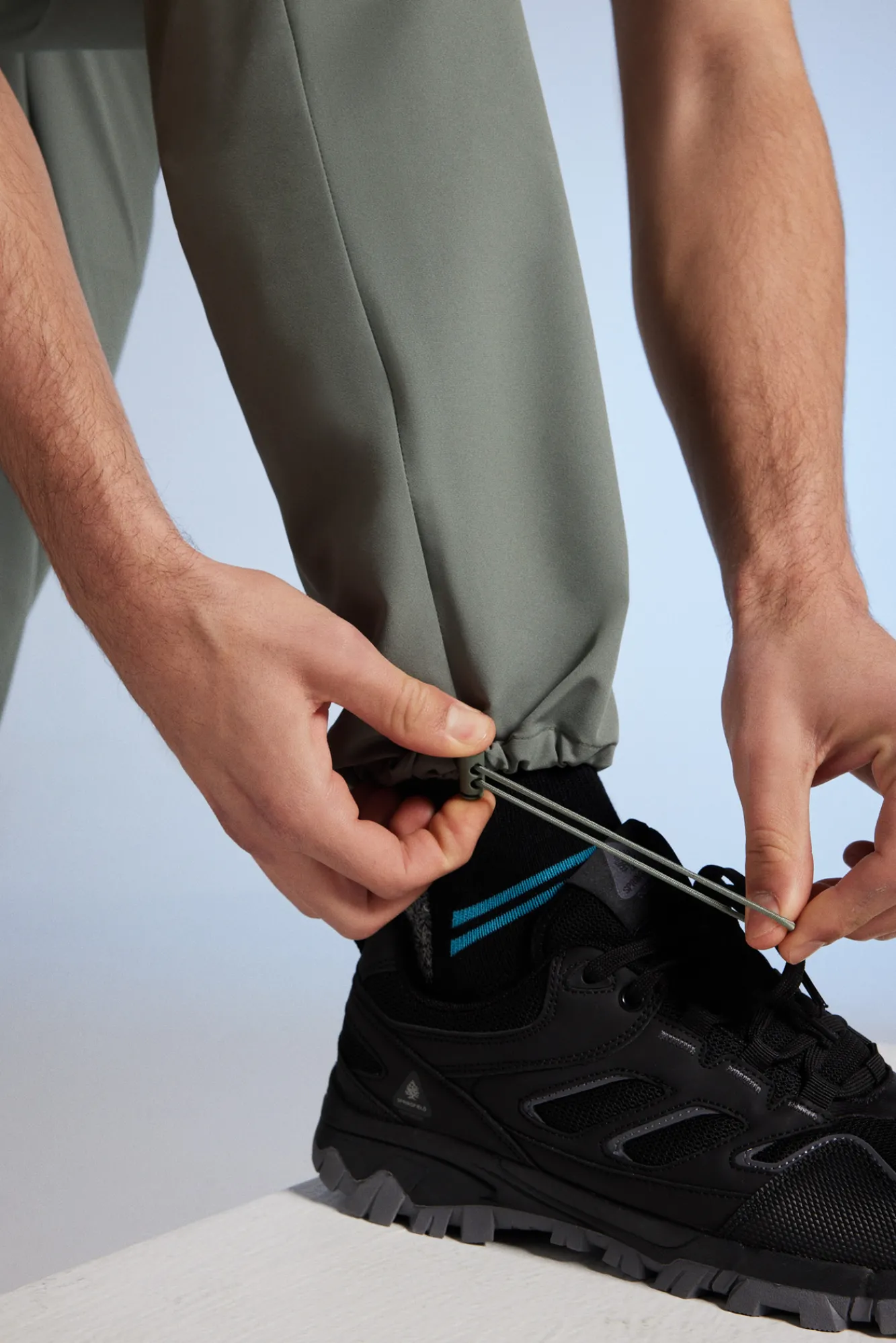 * Pantalon Tecnico Outdoor Kaki Oscuro Online
