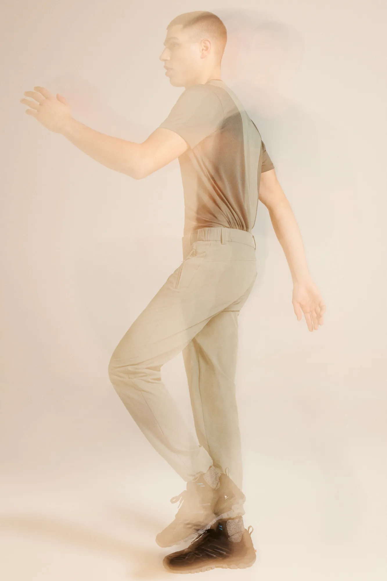 * Pantalon Tecnico Outdoor Kaki Oscuro Online