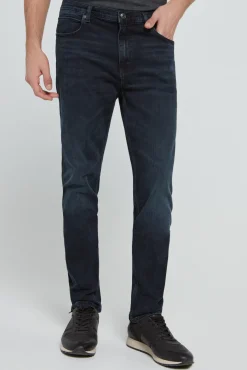 HUGO Pantalon Vaquero Azul Negro Navy New