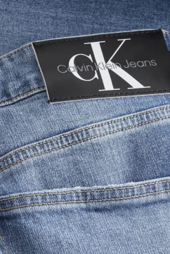 Calvin Klein Pantalon Vaquero Hombre Azul Medio Outlet