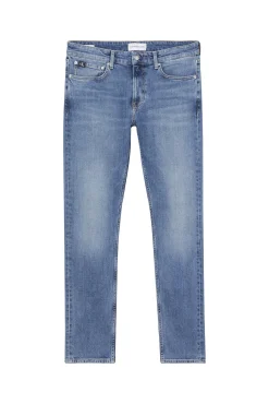 Calvin Klein Pantalon Vaquero Hombre Azul Medio Outlet