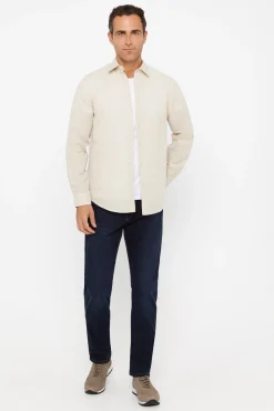 Cortefiel Pantalon Vaquero Regular Fit Azul