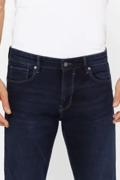 Cortefiel Pantalon Vaquero Regular Fit Azul