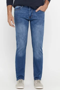 Cortefiel Pantalon Vaquero Regular Fit Dynamic Azul Outlet