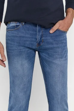 Cortefiel Pantalon Vaquero Regular Fit Dynamic Azul Outlet