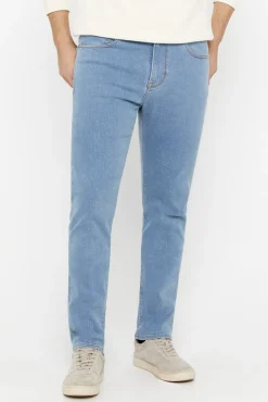 Cortefiel Pantalon Vaquero Slim Fit Dynamic Azul Discount