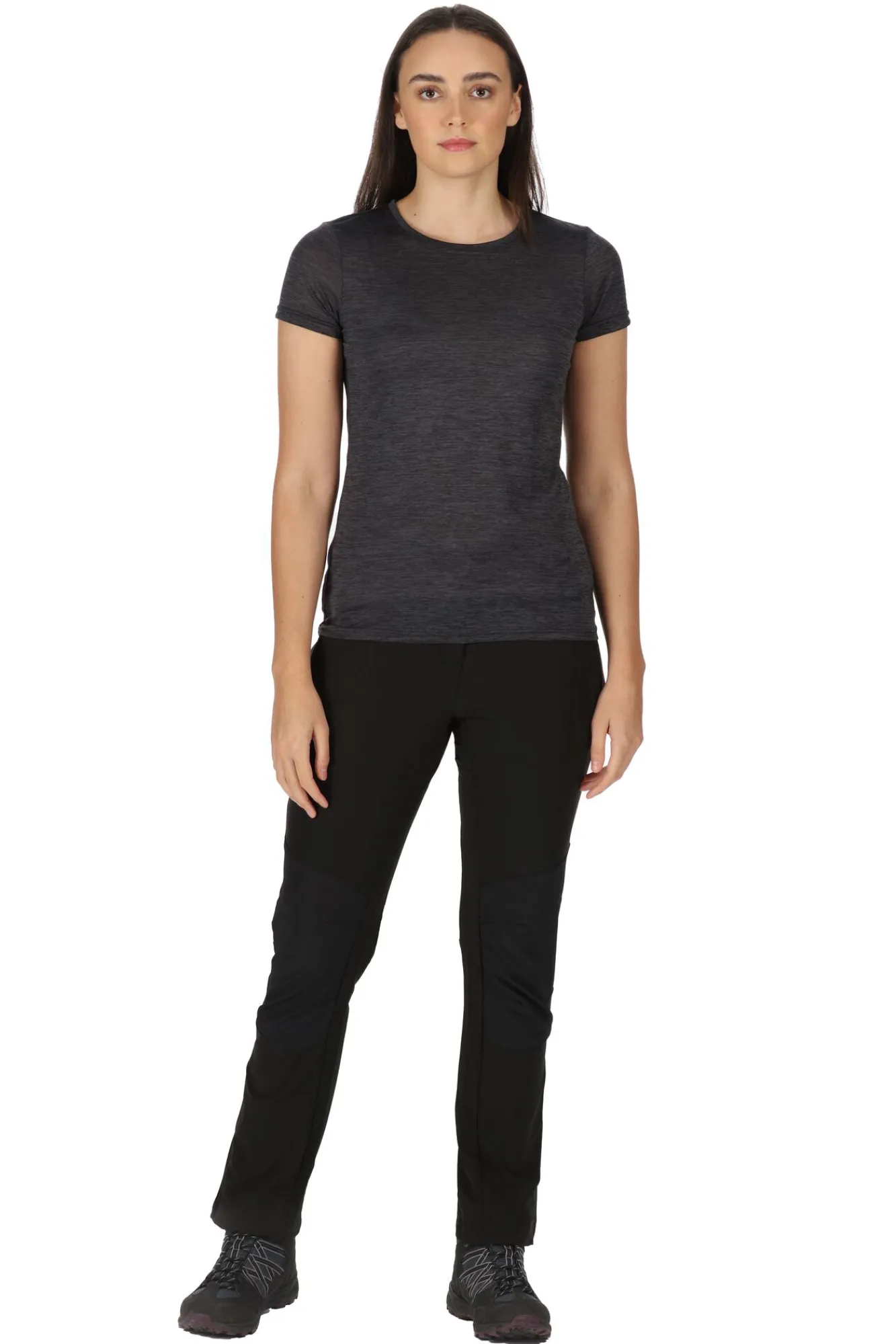 Regatta Pantalones De Senderismo Questra Negro Best