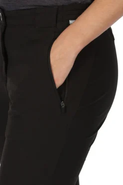 Regatta Pantalones De Senderismo Questra Negro Best