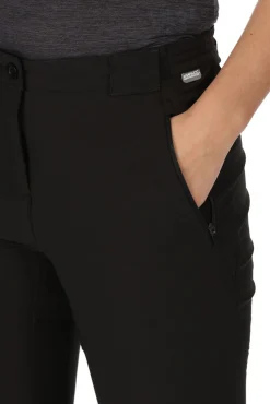 Regatta Pantalones De Senderismo Questra Negro Best