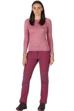 Regatta Pantalones De Senderismo Questra Rosa
